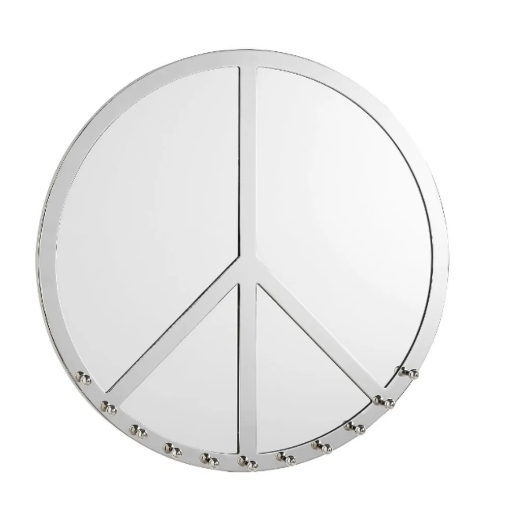 ⭐️BRAND NEW⭐️ POTTERY BARN TEEN: Shine On Jewelry Mirror, Silver Peace